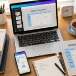 Cara Membuat Jadwal Pelajaran Pakai Canva, Gratis dan Rapi