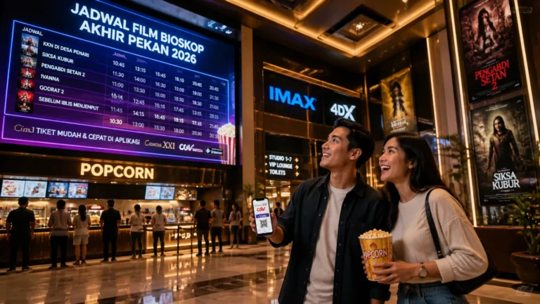 Film Bioskop Akhir Pekan 2026: Jadwal, Harga, dan Pilihan Studio
