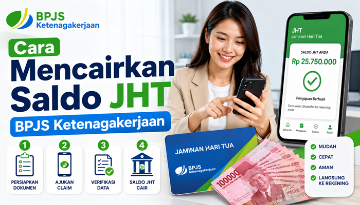 Cara Mencairkan BPJS Ketenagakerjaan Online Lewat HP