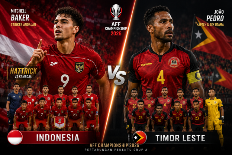 Prediksi Timor Leste VS Indonesia Di Piala AFF 2026: Garuda Bisa