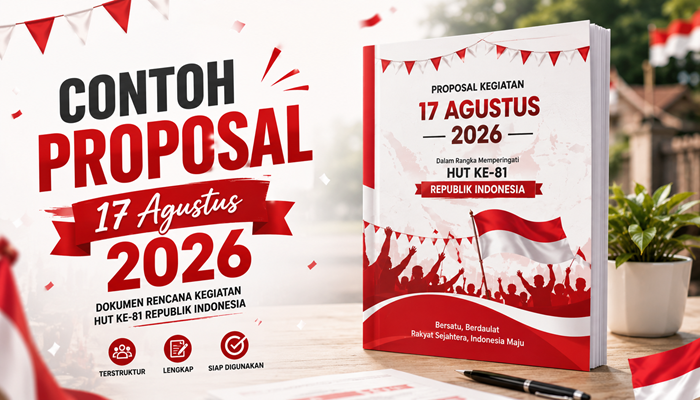 Contoh Proposal 17 Agustus 2026 untuk RT, Sekolah dan Karang Taruna