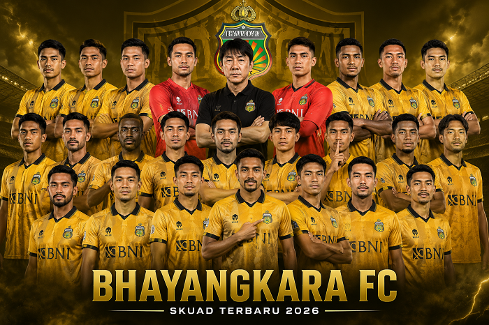 Skuad Bhayangkara FC 2026: Daftar Pemain, Komposisi Tim, dan Kekuatan The Guardian Musim 2026/2027