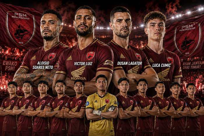 Skuad PSM Makassar Musim 2026/2027: Daftar Pemain Terbaru, Bursa Transfer, dan Prediksi Juku Eja